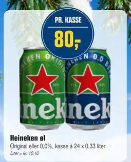 Otto Duborg Heineken øl tilbud