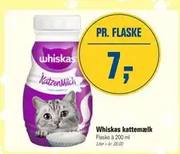 Otto Duborg Whiskas kattemælk tilbud