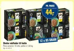 Otto Duborg Sheba vådfoder til katte tilbud