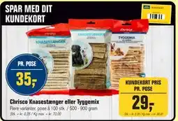 Otto Duborg Chrisco Knasestænger eller Tyggemix tilbud