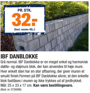Stark IBF Danblokke tilbud