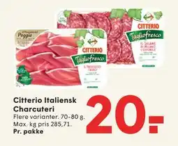 SPAR Citterio Italiensk Charcuteri tilbud