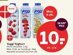 SPAR Yoggi Yoghurt tilbud