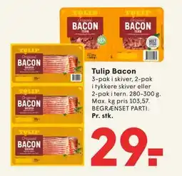 SPAR Tulip Bacon tilbud