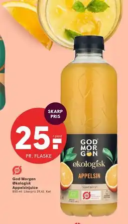 SPAR God Morgen Økologisk Appelsinjuice tilbud