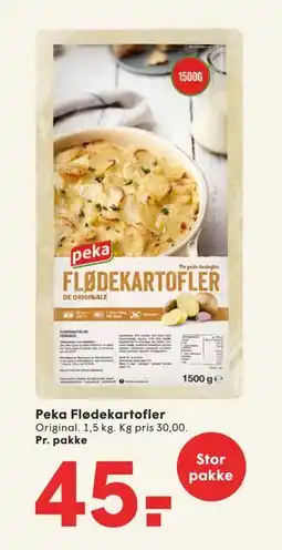 SPAR Peka Flødekartofler tilbud