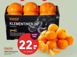 SPAR OMHU Klementiner tilbud
