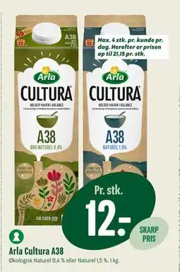 Min Købmand Arla Cultura A38 tilbud
