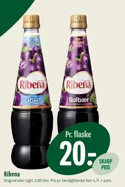 Min Købmand Ribena tilbud