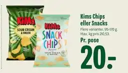 Min Købmand Kims Chips eller Snacks tilbud