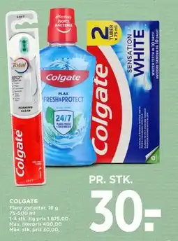 MENY COLGATE tilbud