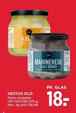 MENY GESTUS SILD tilbud