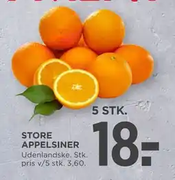 MENY STORE APPELSINER tilbud