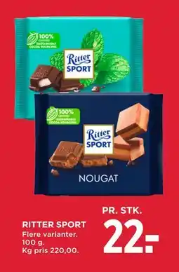 MENY RITTER SPORT tilbud