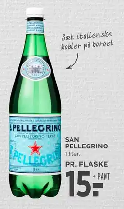 MENY SAN PELLEGRINO tilbud