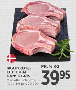 MENY SKAFTKOTE LETTER AF DANSK GRIS tilbud