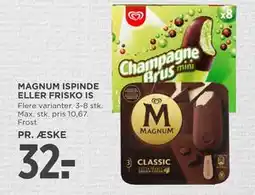 MENY MAGNUM ISPINDE ELLER FRISKO IS tilbud