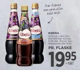 MENY RIBENA tilbud