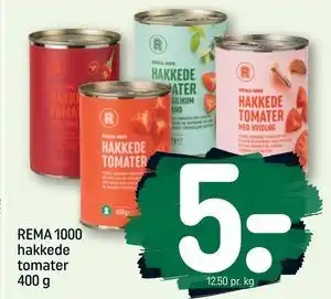 REMA 1000 hakkede tomater 400 g