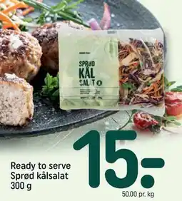 REMA 1000 Ready to serve Sprød kålsalat 300 g tilbud