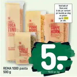 REMA 1000 pasta 500 g