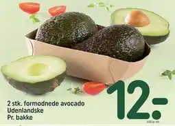 REMA 1000 2 stk. formodnede avocado Udenlandske Pr. bakke tilbud