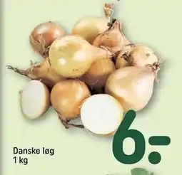 REMA 1000 Danske løg 1 kg tilbud