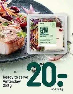 REMA 1000 Ready to serve Vinterslaw 350 g tilbud