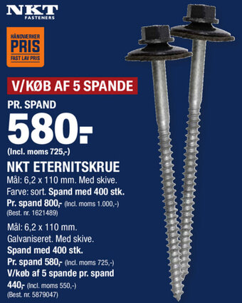 Stark NKT Eternitskrue tilbud