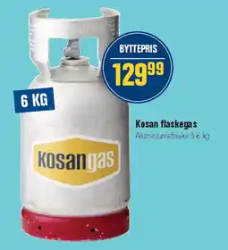 Otto Duborg Kosan flaskegas (aluminiumflaske) tilbud