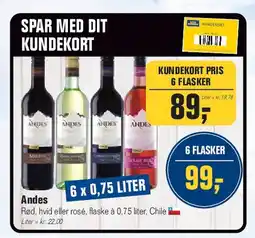 Otto Duborg Andes (6 x 0.75 L) tilbud