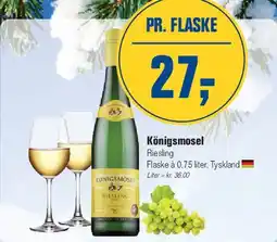 Otto Duborg Königsmose Riesling tilbud