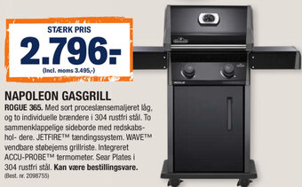 Stark Napoleon Gasgrill tilbud