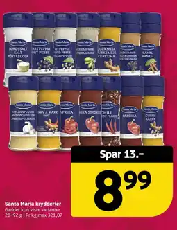 Løvbjerg Santa Maria krydderier tilbud