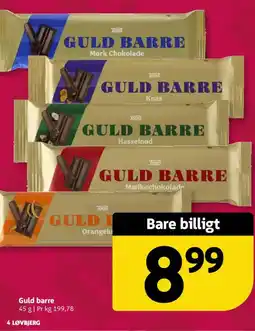 Løvbjerg Guld barre tilbud