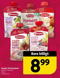 Løvbjerg Semper klemmeposer tilbud