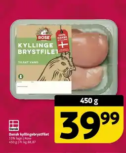 Løvbjerg Rose Dansk kyllingebrystfilet tilbud
