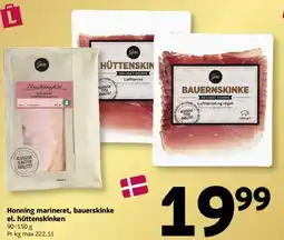 Løvbjerg Honning marineret, bauerskinke el. hüttenskinken tilbud