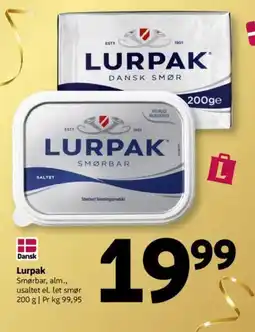 Løvbjerg Lurpak tilbud
