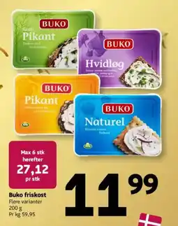 Løvbjerg Buko friskost tilbud