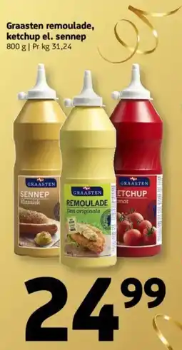 Løvbjerg Graasten remoulade, ketchup el. sennep tilbud