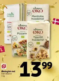 Løvbjerg Grøn Balance Økologisk mel tilbud