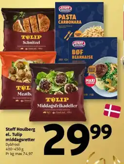 Løvbjerg Steff Houlberg el. Tulip middagsretter tilbud