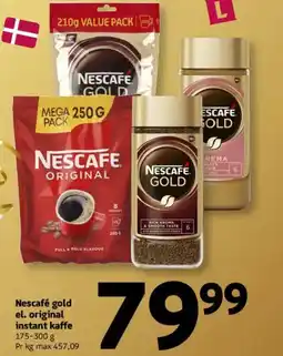 Løvbjerg Nescafé gold el. original instant kaffe tilbud