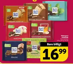 Løvbjerg Rittersport chokolade tilbud