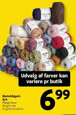 Løvbjerg Bomuldsgarn 8/ 4 tilbud