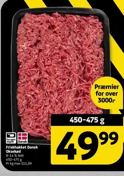 Løvbjerg Friskhakket Dansk Oksekød tilbud