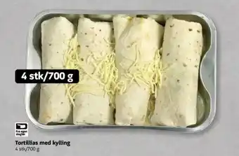 Løvbjerg Tortillias med kylling tilbud