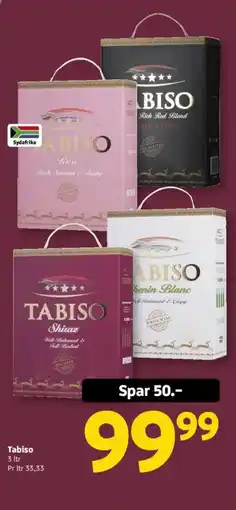 Løvbjerg Tabiso tilbud