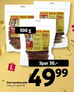 Løvbjerg Paw hundesnacks tilbud